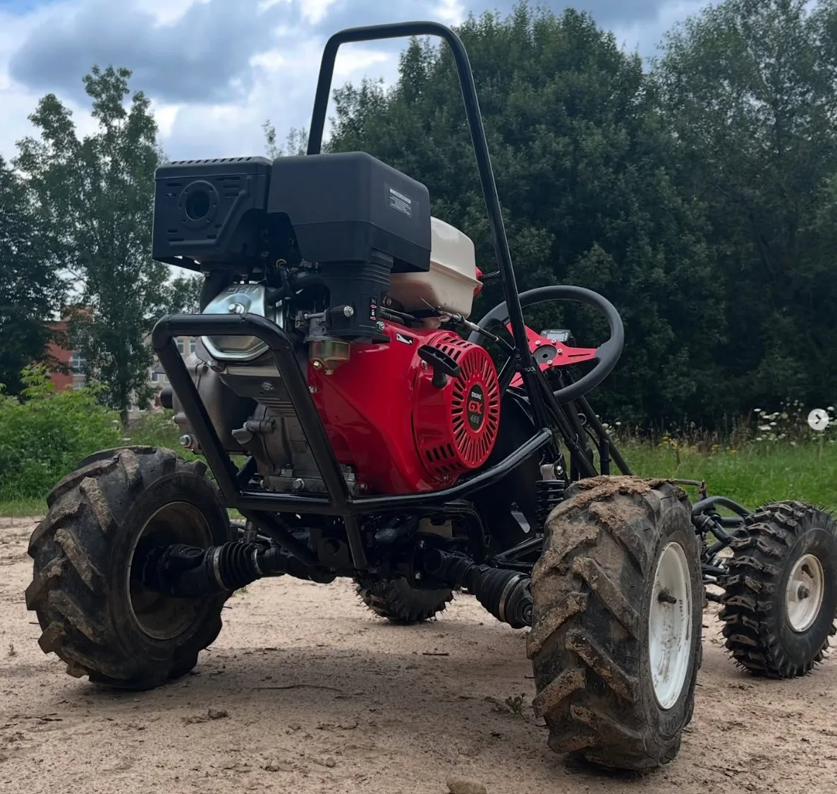 homemade off-road karting